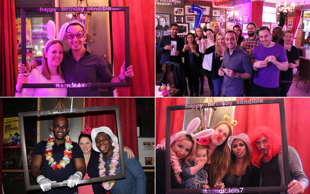 Team & Friends Celebrate Sendible's 7th Birthday