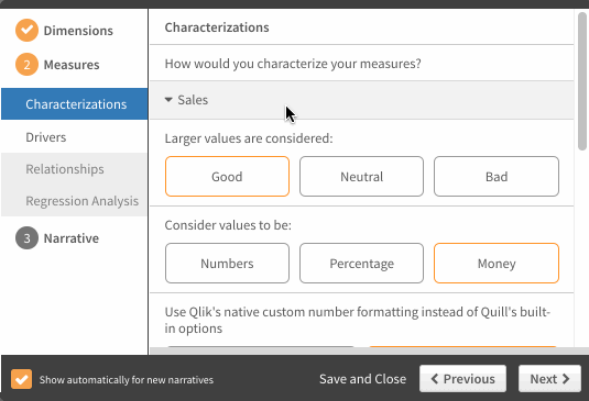 Quill for Qlik: New Capabilities to Format Numbers How You'd Like