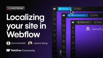 Localization in Webflow