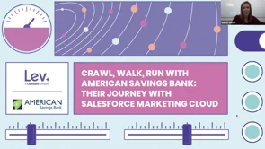 Crawl, Walk, Run with American Savings Bank: Their Journey with Salesforce Marketing Cloud