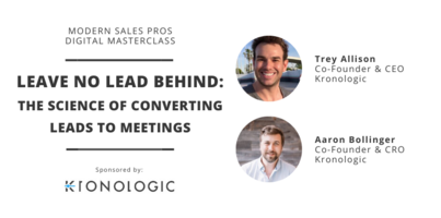 The Science of Converting Leads to Meetings