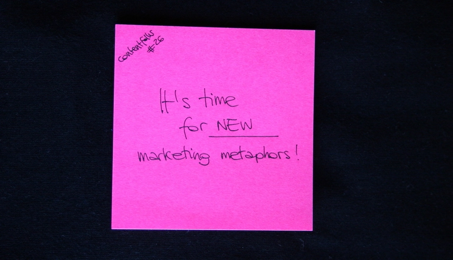 It's time for NEW marketing metaphors