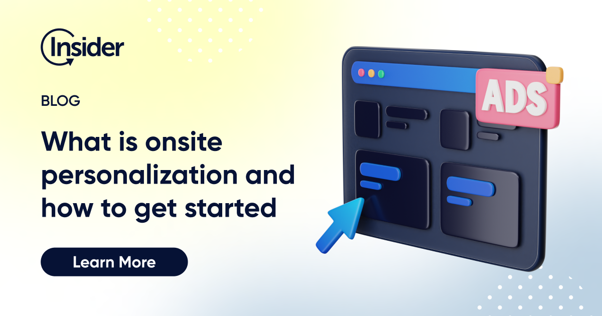 What is onsite personalization and how to get started