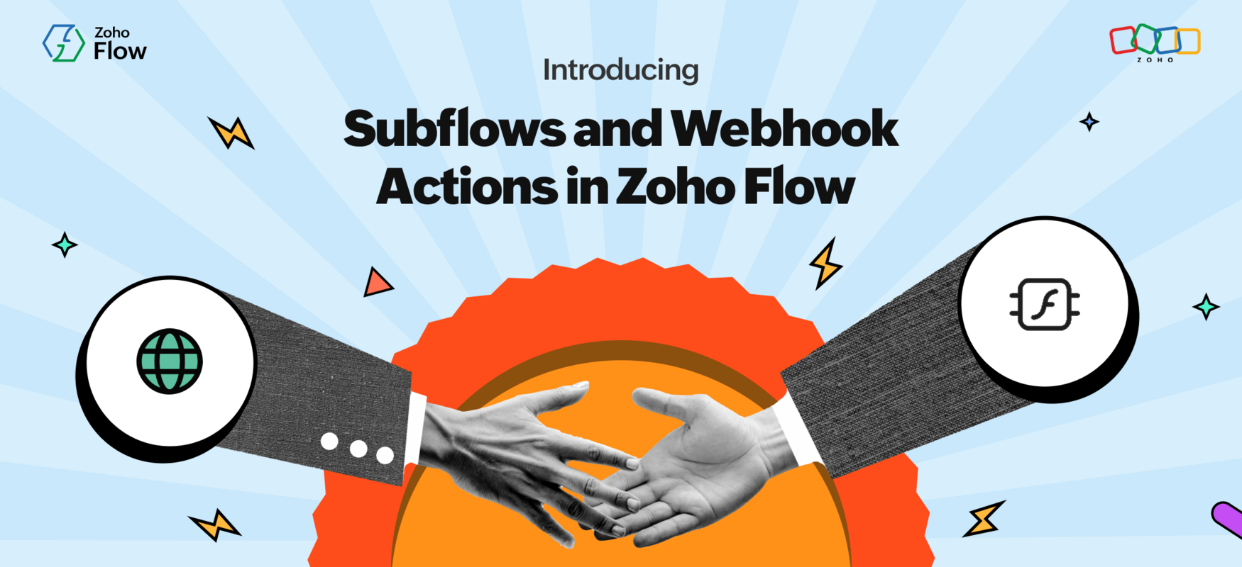 Introducing subflows and outgoing webhooks in Zoho Flow