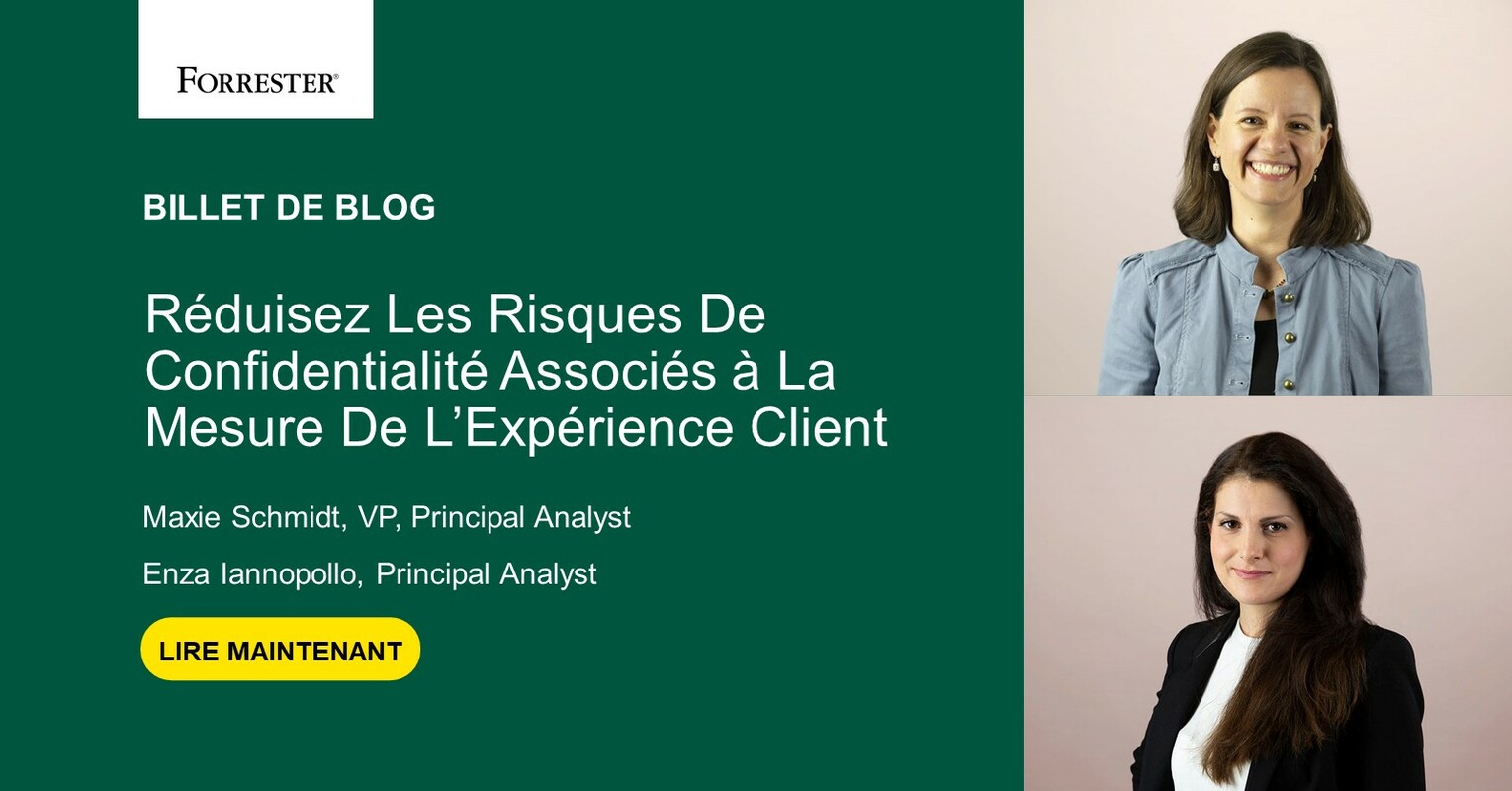 Découvrez Et Réduisez Les Risques De Confidentialité Associés À La Mesure De L'Expérience Client