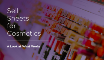 Sell Sheets for Cosmetics: A Look at What Works