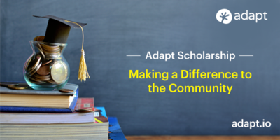 Adapt Scholarship - Making a Difference to the Community - Adapt.io