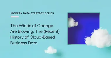 The (Recent) History of Cloud-Based Business Data