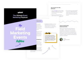 Your Ultimate Event Marketing Playbook: The Field Marketing Edition