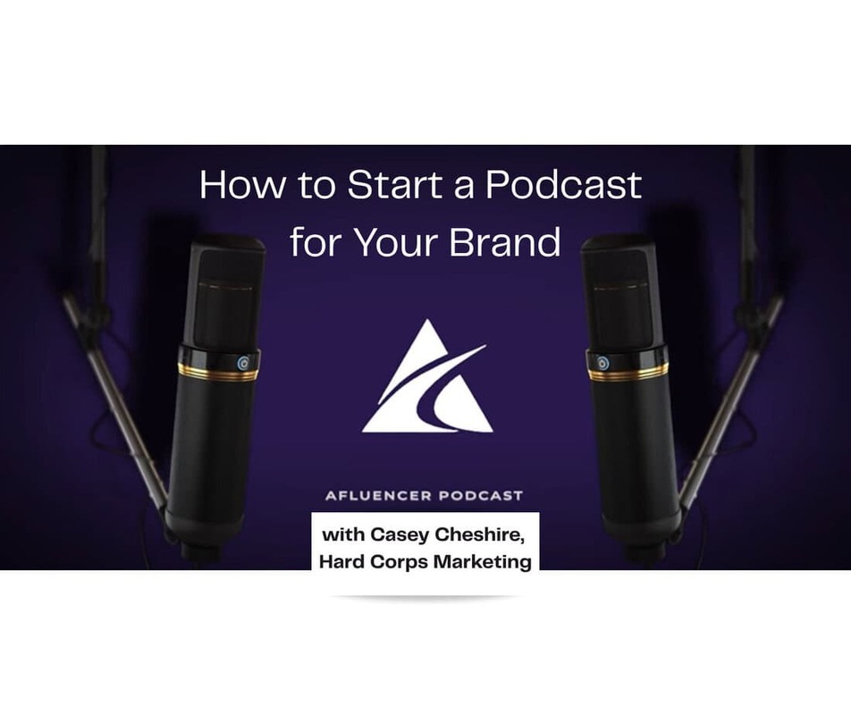 How to Start a Podcast for Your Brand | Afluencer Podcast #73