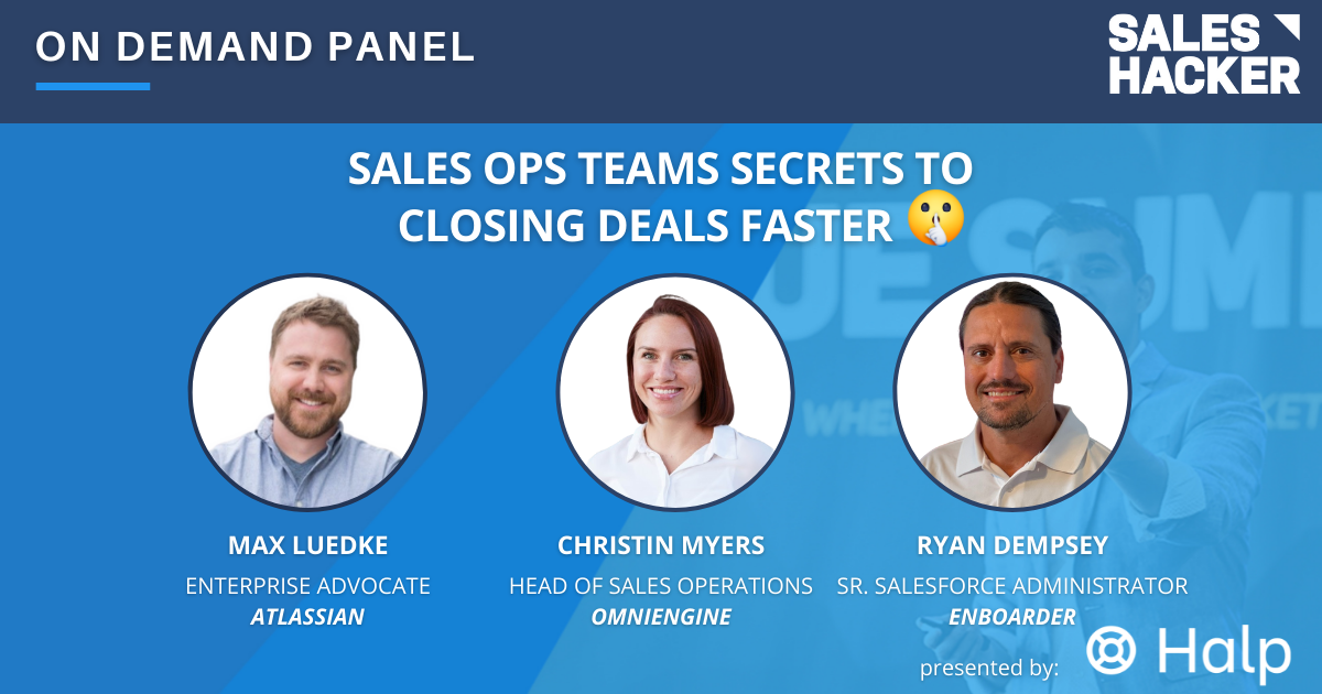 Sales Ops Teams Secrets To Closing Deals Faster 🤫