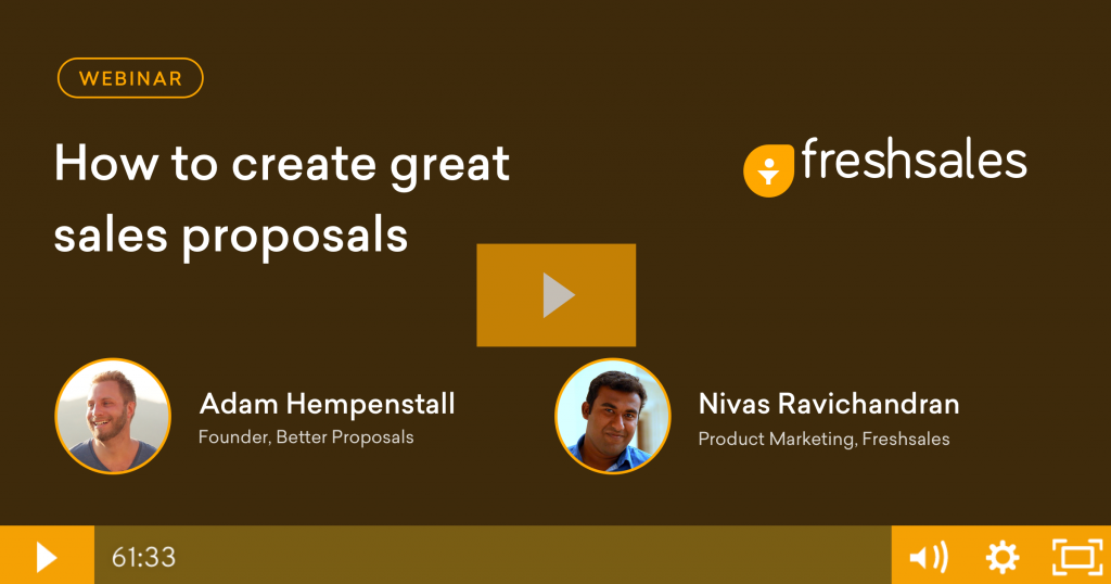 How To Create Great Sales Proposals - Webinar