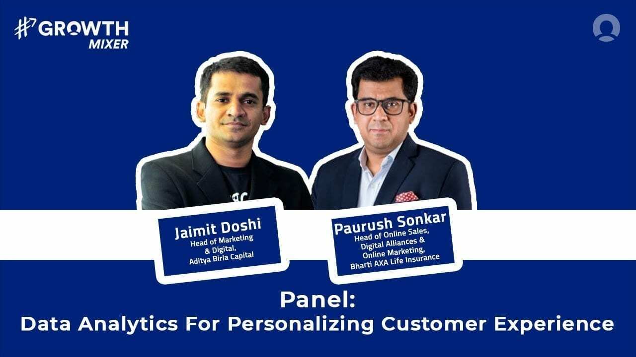 BFSI Panel: Data Analytics For Personalizing Customer Experience