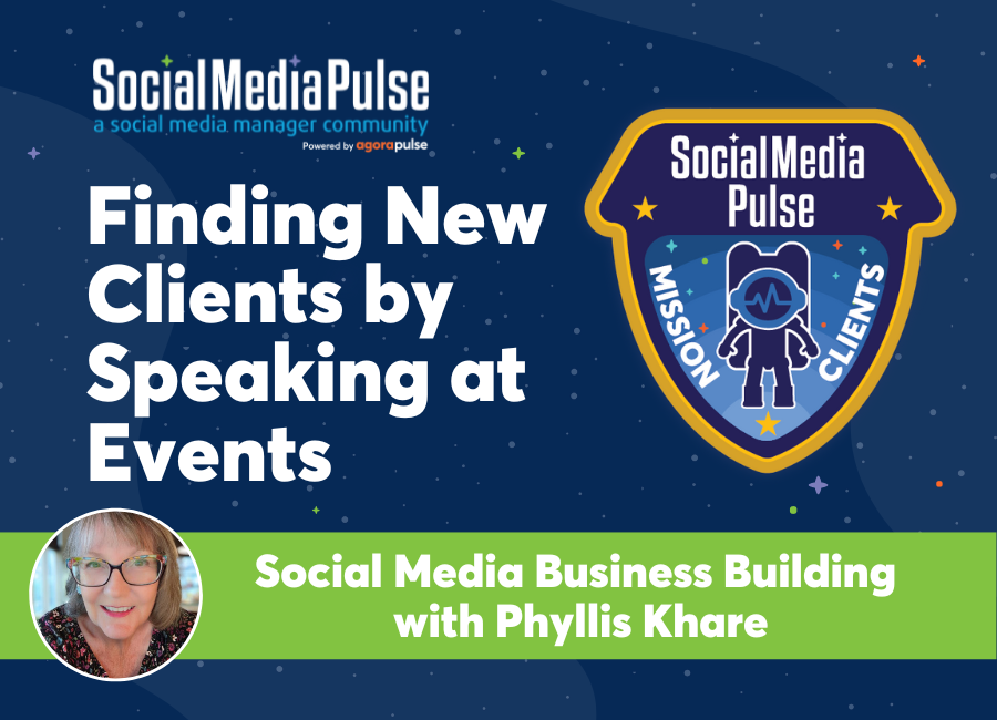 🎥 Finding New Clients by Speaking at Events