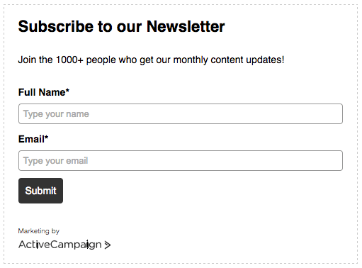 Getting More Personal