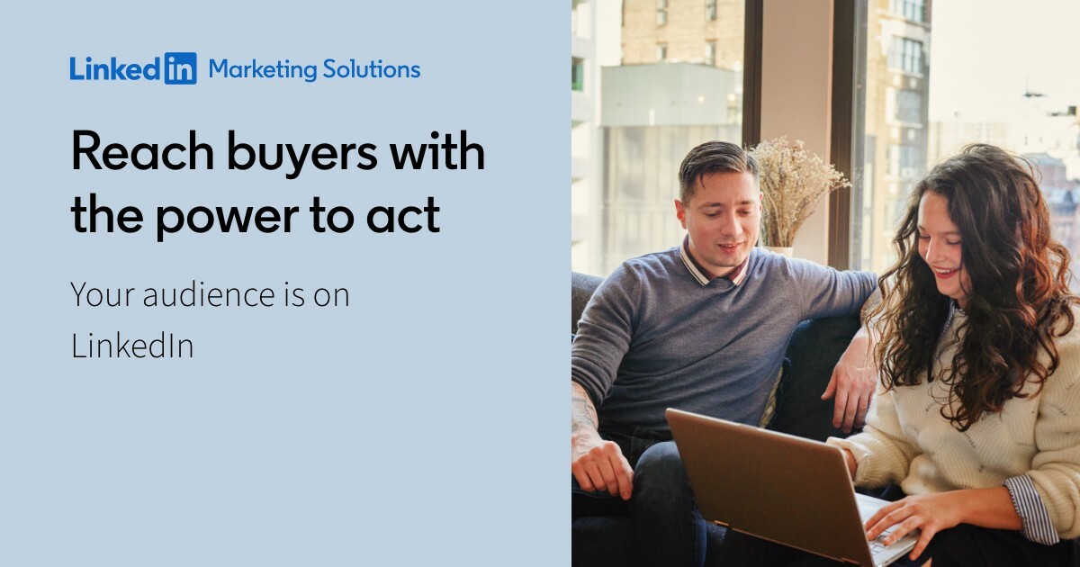 Advertise to LinkedIn's Audience of Professionals