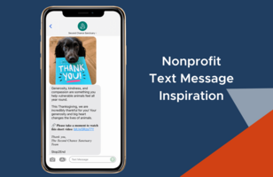 Message Showcase: Nonprofit Text Message Examples