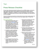 Your Complete B2B Press Release Checklist - Terminus Site