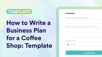 Business Plan For A Coffee Shop Templates: How To Write & Examples