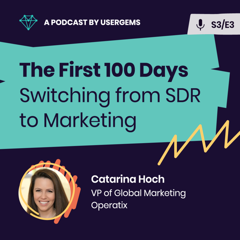 Switching from Sales to Marketing with Catarina Hoch