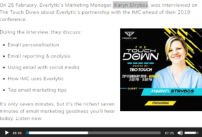 Everlytic Talks Email Marketing Ahead of the IMC Conference