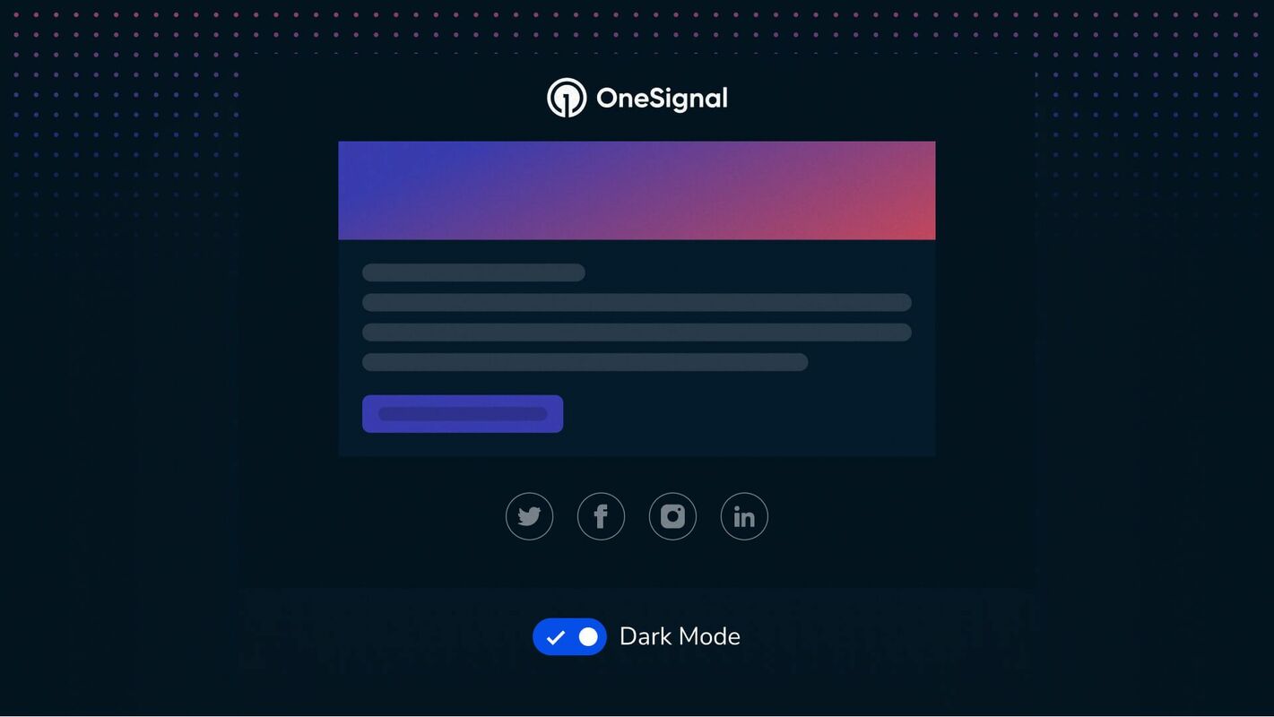 How to Optimize Emails For Dark Mode