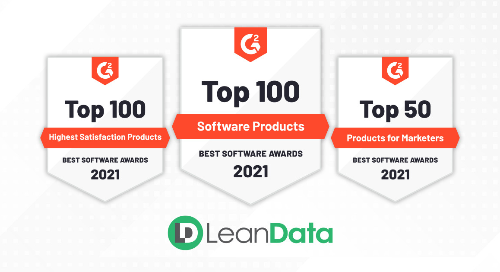 LeanData Named One of G2's Best Software Products of 2021
