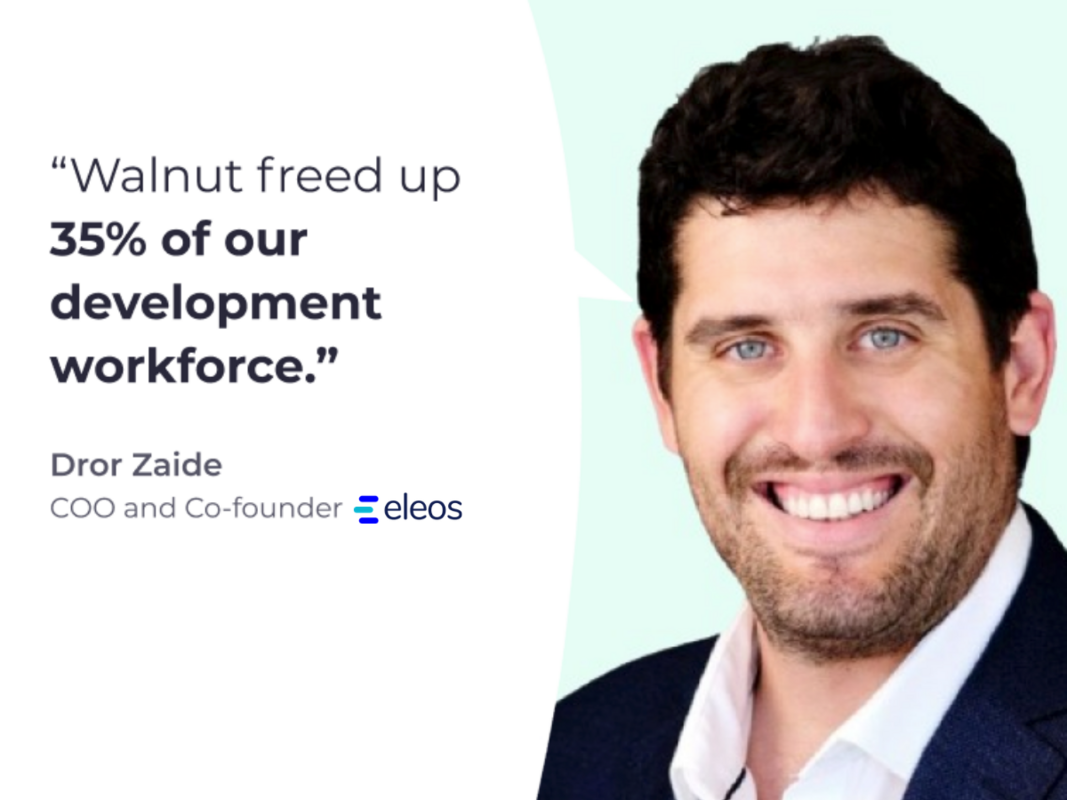 Nuts About Walnut: Testimonial - Dror Zaide - COO, Eleos Health