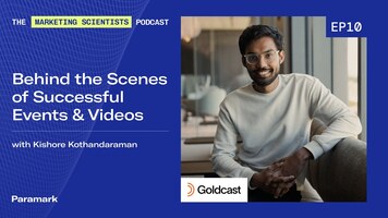 Behind the scenes of successful events and videos with Kishore Kothandaraman (Goldcast)