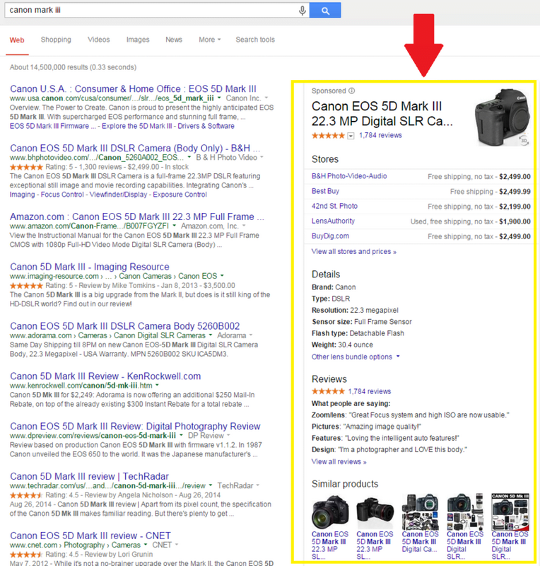 Google's Largest Shopping Ad EVER Spotted on the SERPs