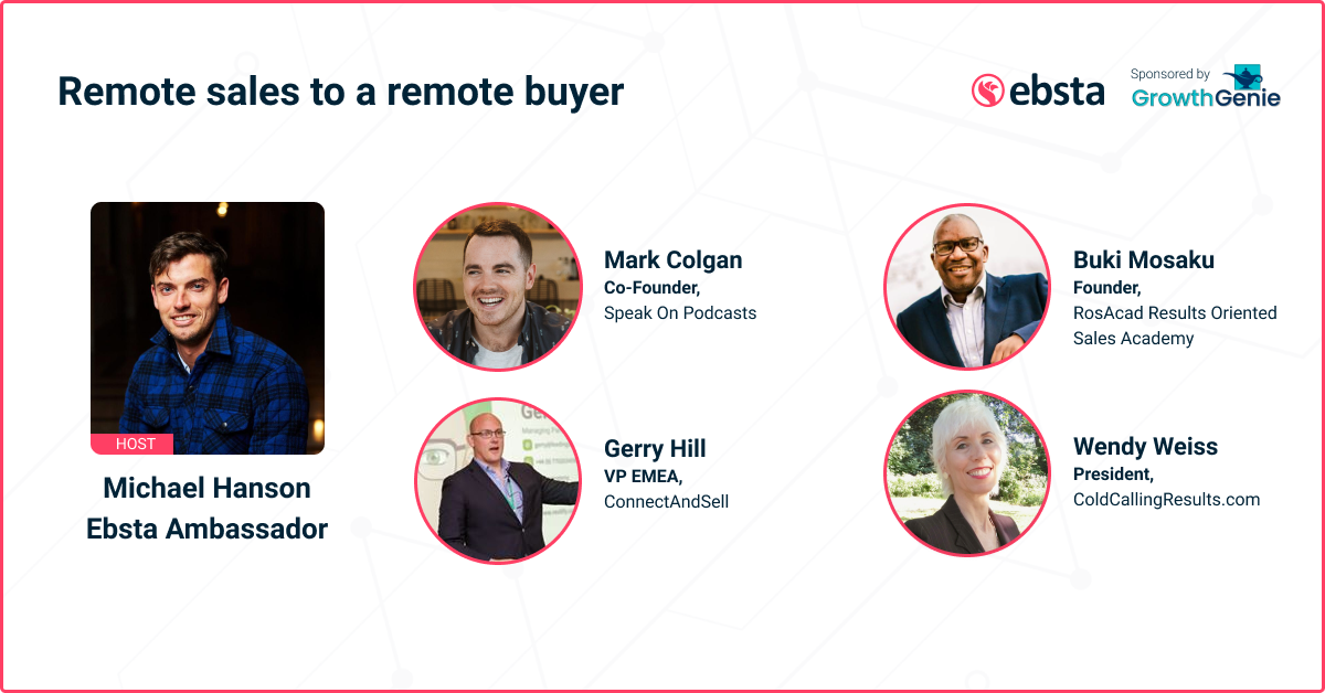 Remote sales to a remote buyer