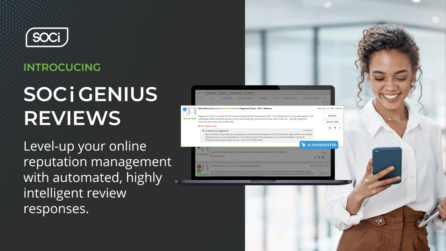 Level-Up Your Reputation Management Efforts With SOCi Genius Reviews