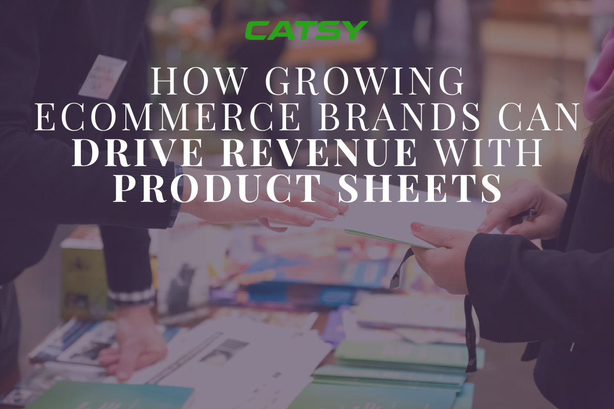 Product Sheets: How eCommerce Brands Can Drive Revenue