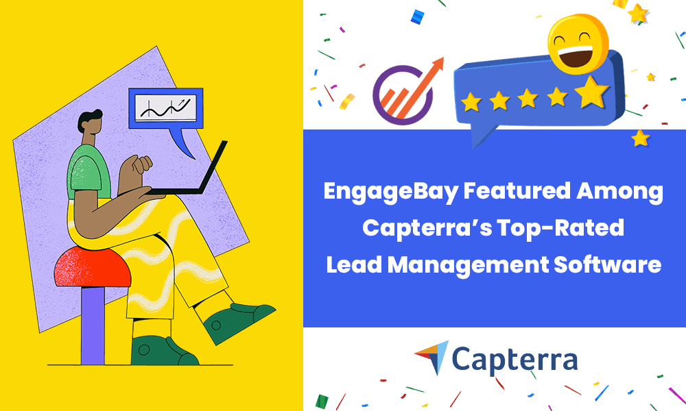EngageBay Featured Among Capterra's Top-Rated Lead Management Software