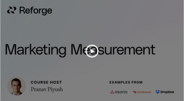 Marketing Measurement with Pranav Piyush