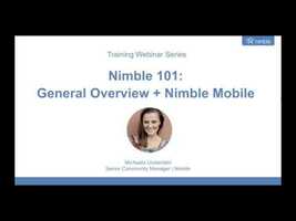 Nimble 101: Nimble CRM General Overview (+ Nimble Mobile Overview)