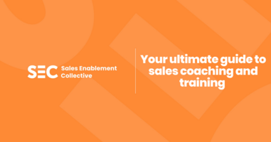 Sales coaching and training