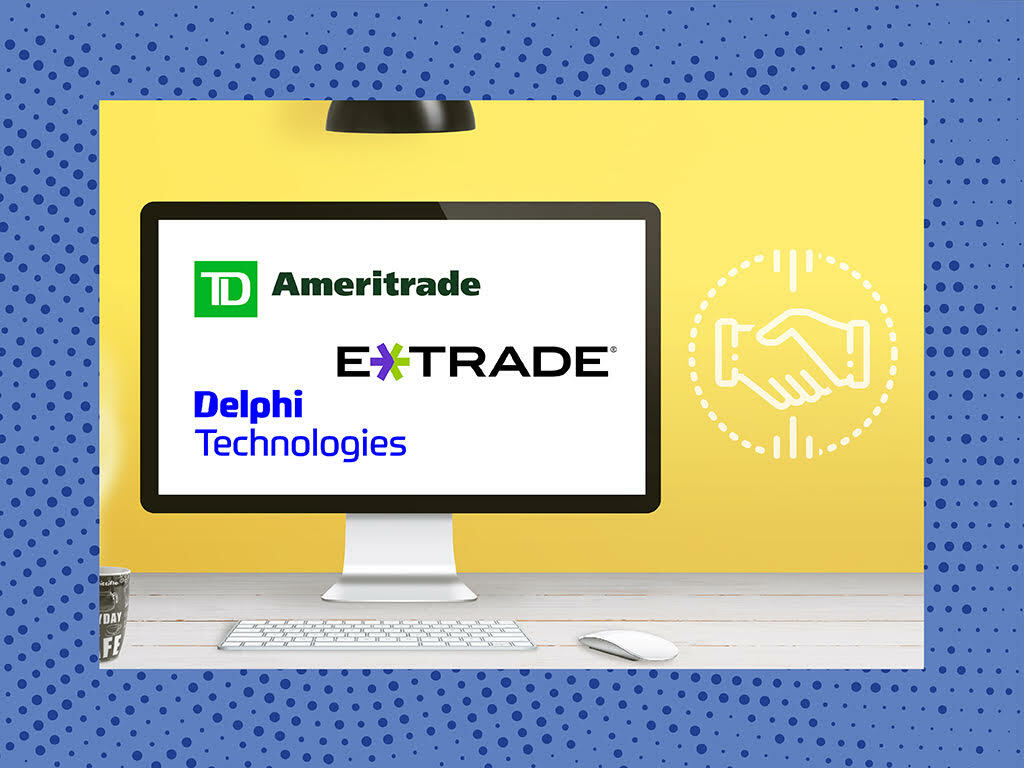 M&A Report: E*TRADE, TD Ameritrade, and Delphi Technologies