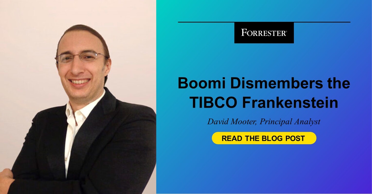 Boomi Dismembers The TIBCO Frankenstein
