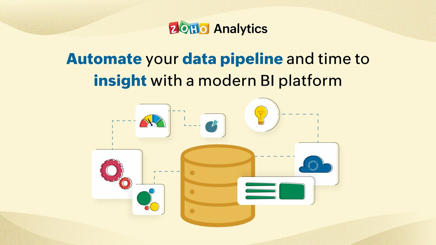Automate your data pipeline and time to insight with a modern BI platform