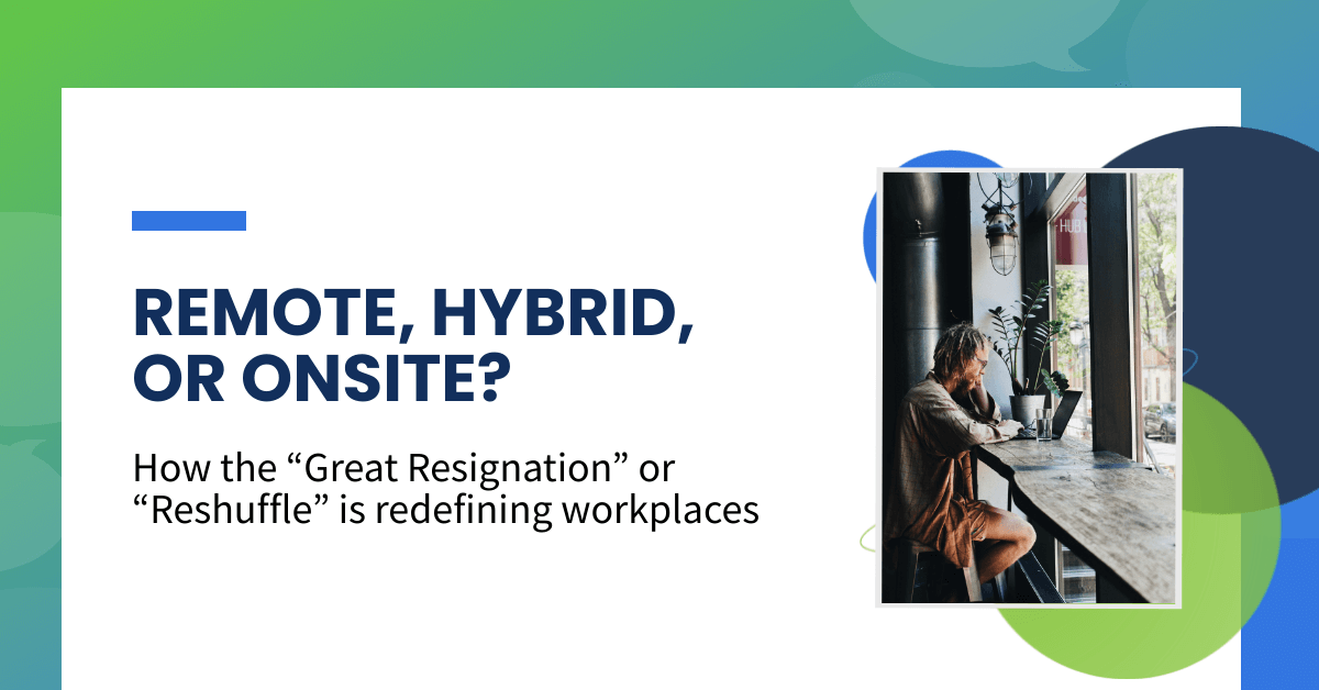 Remote, Hybrid, or Onsite?