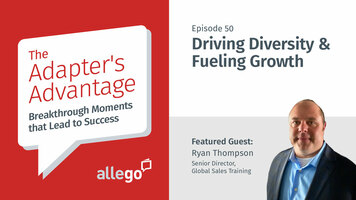 Adapter's Advantage Podcast S01E050: Ryan Thompson