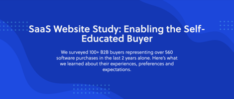 SaaS Website Study: Enabling the Self-Educated Buyer