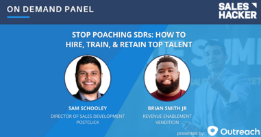 Stop Poaching SDRs: How To Hire, Train, & Retain Top Talent
