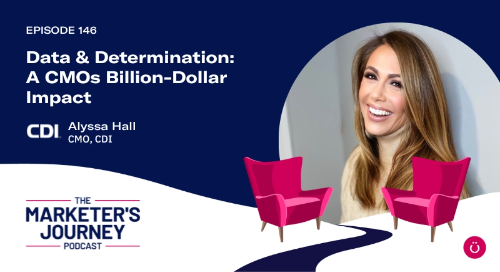 Data & Determination: A CMOs Billion-Dollar Impact w/ Alyssa Hall, CMO of CDI [Podcast]