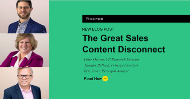 The Great Sales Content Disconnect