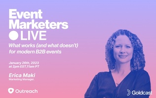 Event Marketers Live With Erica Maki