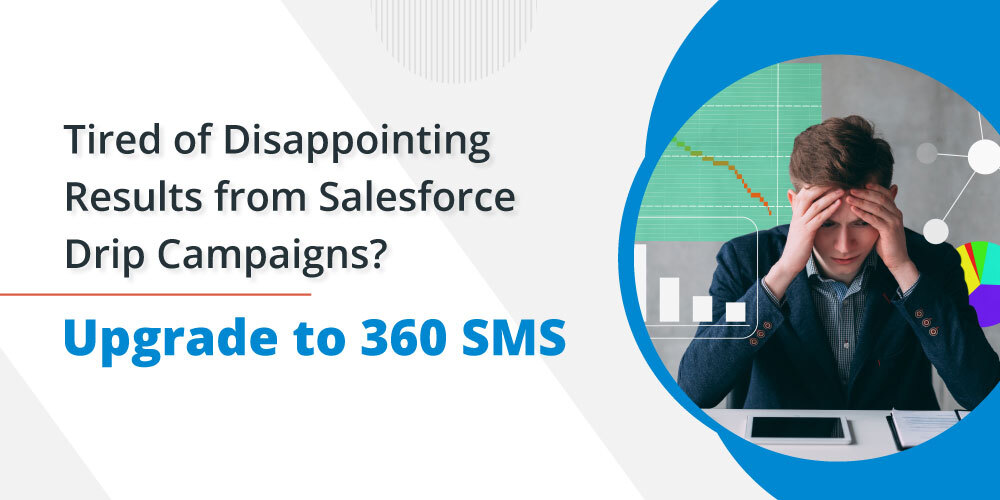Tired of Disappointing Results from Salesforce Drip Campaigns? Upgrade to 360 SMS