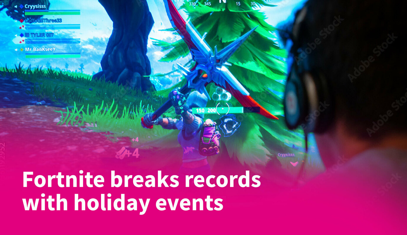 Fortnite breaks records with holiday events