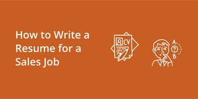 How to Write a Resume for a Sales Job